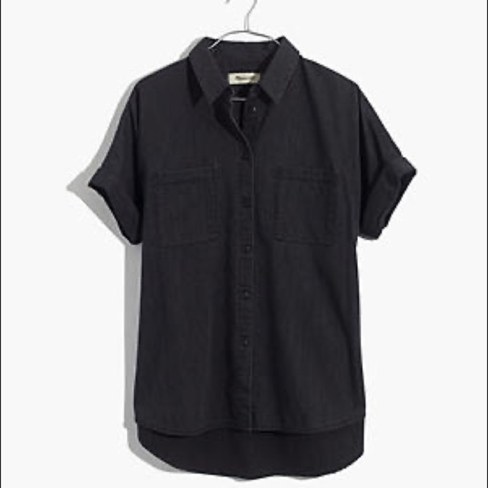 Denim Courier Shirt in Lunar Wash